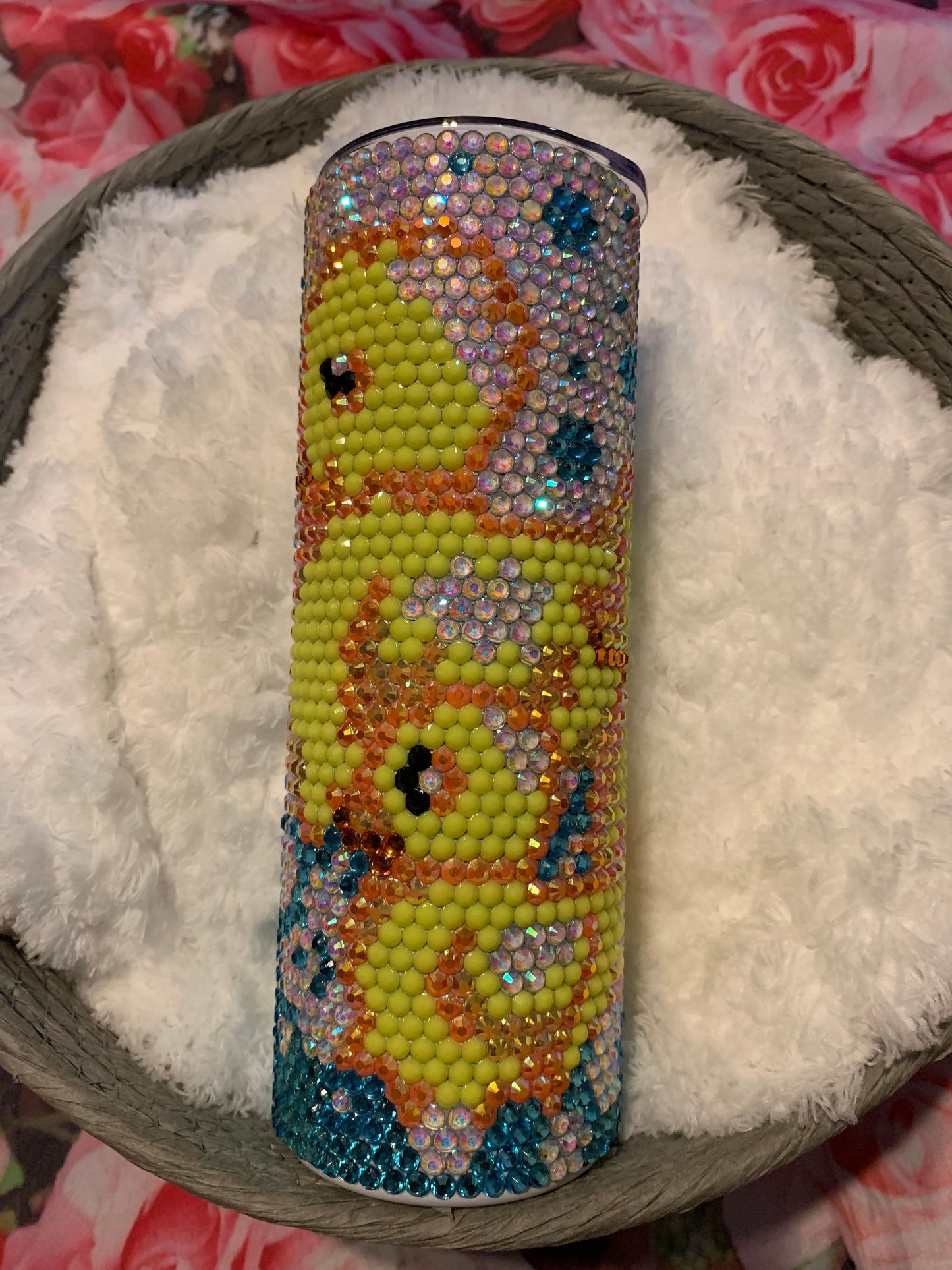 Dazzling Duck Rhinestone tumbler