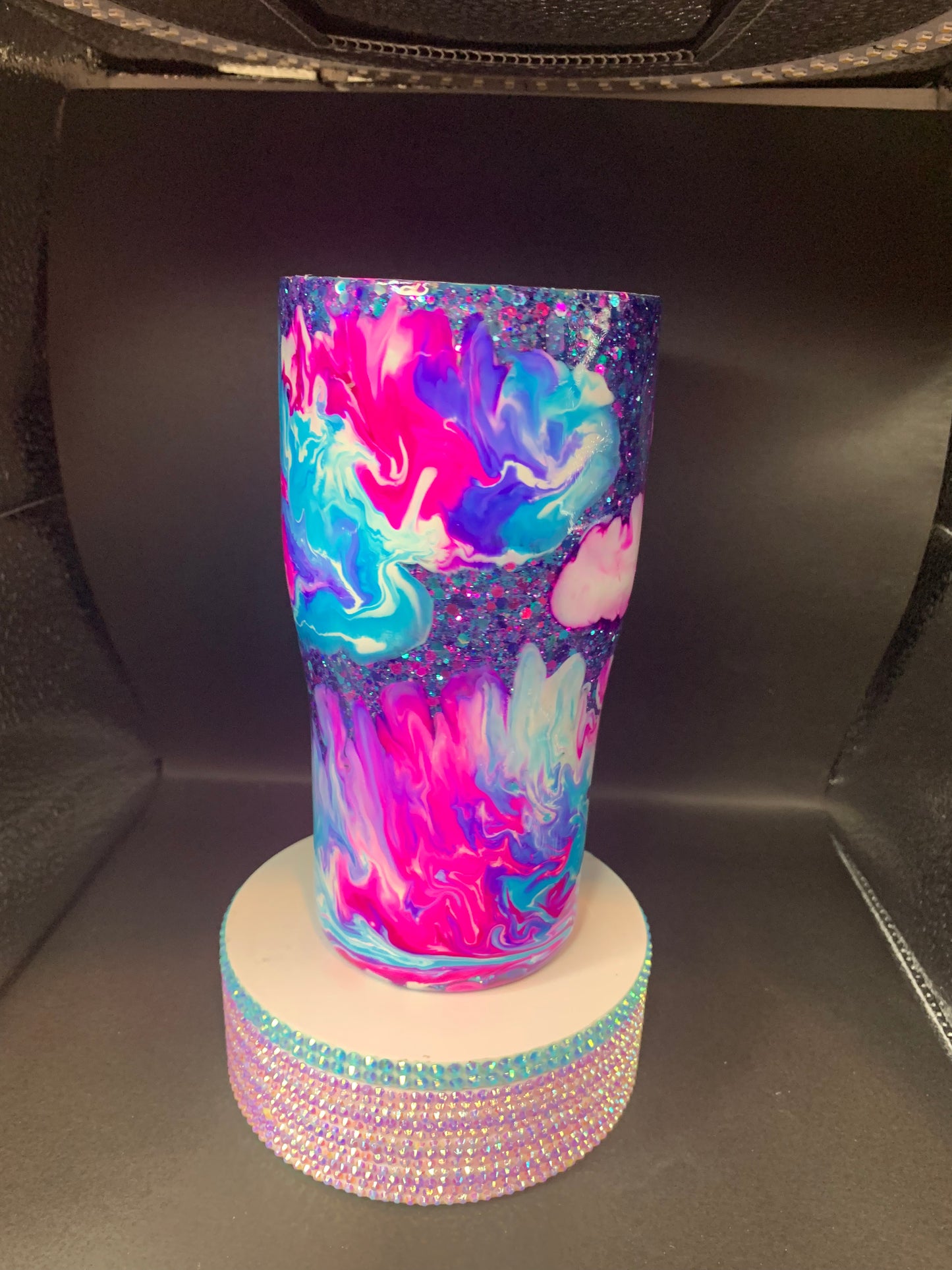 Pink and blue Tumbler